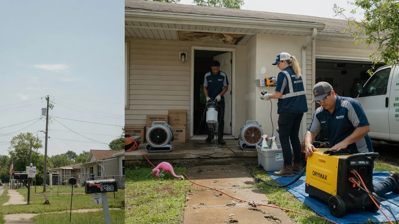 Storm Damage Water Removal in Hickman, KY near me